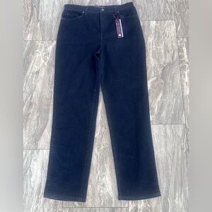 Gloria Vanderbilt Amanda Jean‎ Women's 12 Blue Denim Classic Tapered Leg Pants